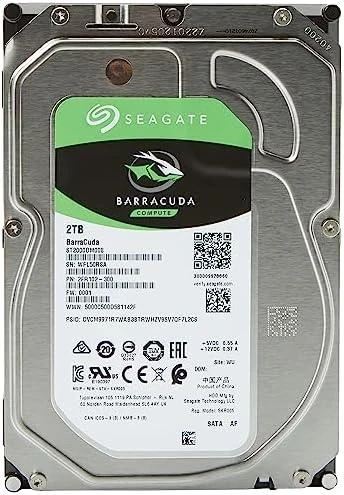 Kietasis diskas HDD Seagate BarraCuda 2TB