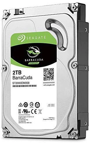 „Seagate Barracuda 2TB“ stalinis diskas „Barracuda ST2000DM008“, 3,5 colio