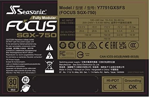 Seasonic Focus SGX - 750W