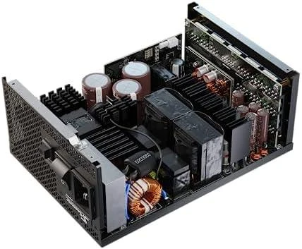 Seasonic 1600W maitinimo šaltinis (nuimtas dangtis)