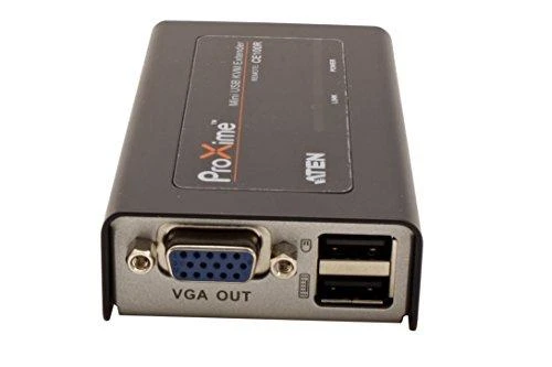Aten USB VGA Cat 5 Mini KVM Extender (1280 x 1024@100m) | Aten | Extender | USB VGA Cat 5 Mini KVM Extender