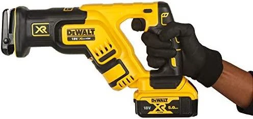 Akumuliatorinis tiesinis pjūklas DeWalt DCS367P2-QW; 18 V; 2x5,0 Ah akum.
