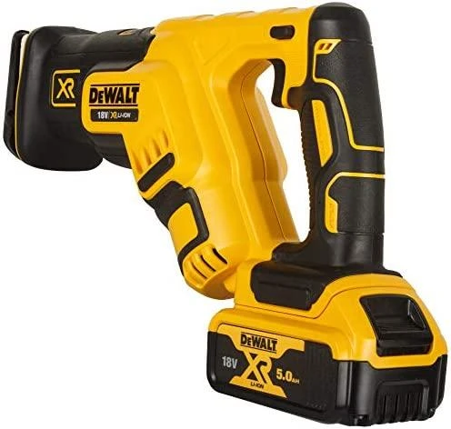 Akumuliatorinis tiesinis pjūklas DeWalt DCS367P2-QW; 18 V; 2x5,0 Ah akum.