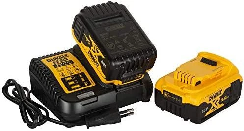 Akumuliatorinis tiesinis pjūklas DeWalt DCS367P2-QW; 18 V; 2x5,0 Ah akum.