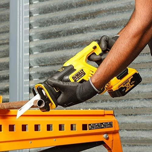 Akumuliatorinis tiesinis pjūklas DeWalt DCS367P2-QW; 18 V; 2x5,0 Ah akum.