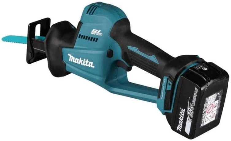 Makita DJR189RTJ Akumuliatorinis tiesinis pjūklas, 18 V, 0 - 3100SPM, 22mm, 2x5,0Ah Li-ion, 2,5kg