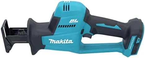 Makita DJR189 tiesinis pjūklas, korpuso šoninis vaizdas