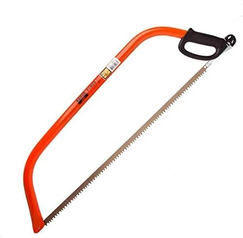 Bahco Profesionalus rėminis pjūklas ERGO FORCE 30" 760 mm. Geležtės įtempimas iki 120 kg. mm. Integruota rankena. Komplektuojamas su sausos medienos geležte.