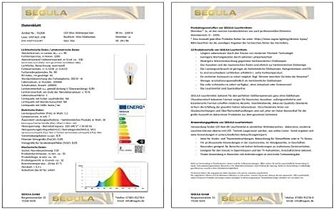 Segula Segula 55204 LED lempa 1,5 W E14 G