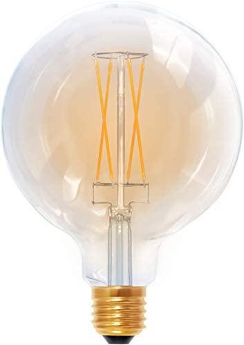 Segula LED Globe 125 auksinis E27 5W 340Lm 1900K su reguliuojamu ryškumu
