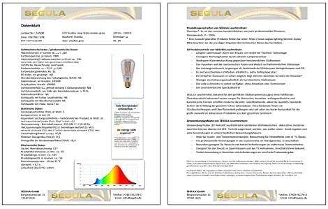 Segula 55500 lampa LED 5 W E27