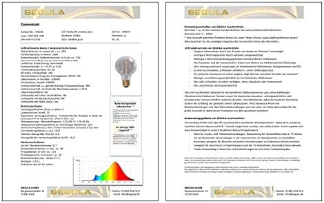 Segula Segula 55501 lampa LED 5 W E27