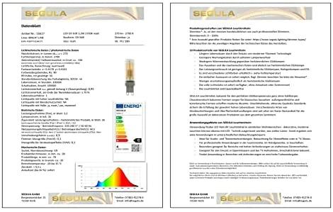 Segula SEGULA LED G9 Stift matt 3,2W 270LM 2.700K dimmbar