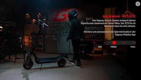 Segway | Superscooter GT3 Pro | Elektrinis paspirtukas | Maks. 2 x 3500 W | Iki 80 km/h | 11" | Juodas ir auksas