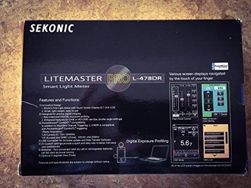 Šviesometras Sekonic Litemaster L-478DR (Pocket Wizard)