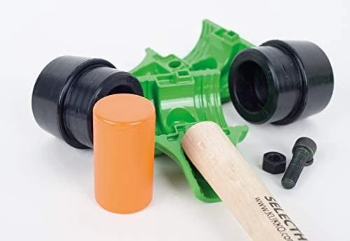 Neatšokantis guminis plaktukas KUKKO Selecthor Ø40mm
