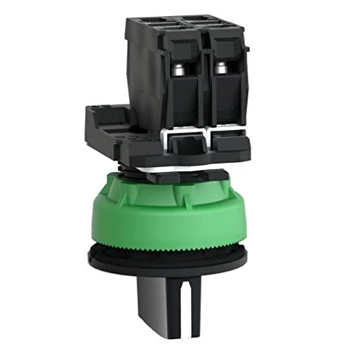 Schneider Electric Harmony XB5 Plokščias plastikinis jungiklis. juodas fi30 3 padėčių stabilus 2Z XB5FD33