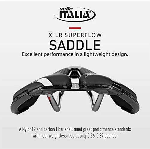 Selle Italia balnas PARDUODA ITALIA X-LR SUPERFLOW S (id atitinka - S3) TI 316 Tube 7, fiber-tek, 172g juoda (NAUJA)
