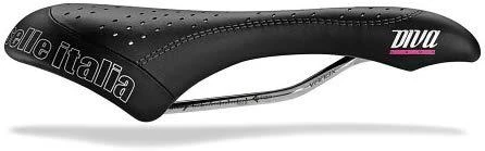 Selle Italia balnas SELLE ITALIA DIVA GEL SUPERFLOW L (id atitikimas - L3) TI 316 Tube 7, fiber-tek, 285g juoda (NAUJA)