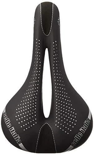 Selle Italia balnas PARDUODA ITALIA LADY GEL FLOW L (id atitikimas - L2) Mangane Tube 7, fiber-tek, 310g juoda (NAUJA)