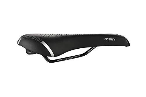 Selle Italia balnas SELLE ITALIA MAN GEL FLOW L (id atitikimas - L2) Mangane Tube 7, fiber-tek, 310g juoda (NAUJA)