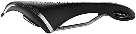 Selle Italia PARDUODAME ITALIA MAKS FLITE GEL SUPERFLOW L (id gegužės - L3) TI 316 Tube 7, fibratek, 320g juodas (NAUJAS)