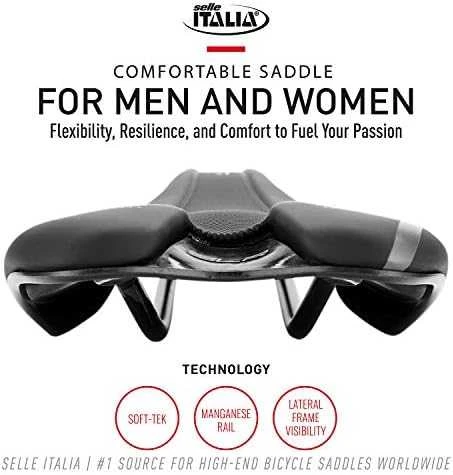 Selle Italia SELLE ITALIA SLR BOOST TM L balnas (id atitikimas - L1) mangano vamzdis 7, duro-tek, minkštas prisilietimas, juodas (NAUJAS)