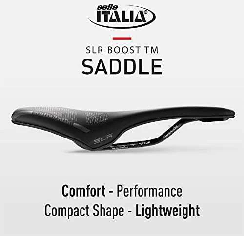 Selle Italia SELLE ITALIA SLR BOOST TM L balnas (id atitikimas - L1) mangano vamzdis 7, duro-tek, minkštas prisilietimas, juodas (NAUJAS)