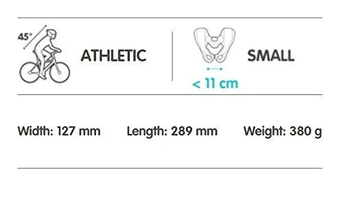 Selle Italia Balnas Royal Saddle SCIENTIA ATHLETIC A1 SMALL 45th. Gelis + Unisex elastomeras (SR-54A0SB0A09210)
