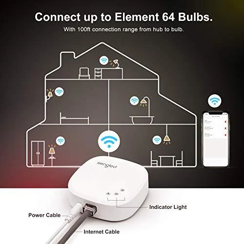 Sengled Element Kit (2 elementų lemputės + 1 stebulė)