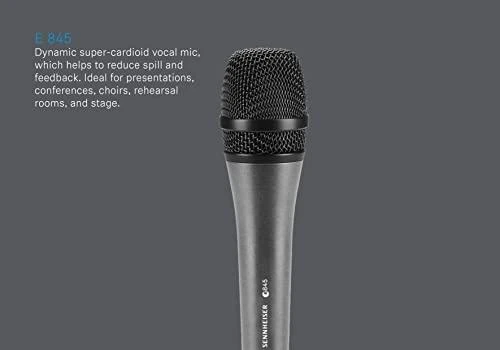 SENNHEISER E 845, DYNAAMINEN MIKROFONI SUPERCARDIO