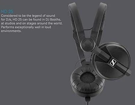 Profesionalios DJ ir Studijinės Ausinės Sennheiser HD 25