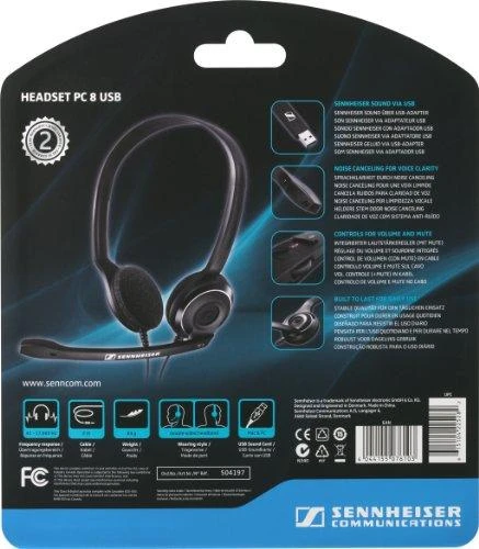 Ausinės Sennheiser Epos PC 8 USB