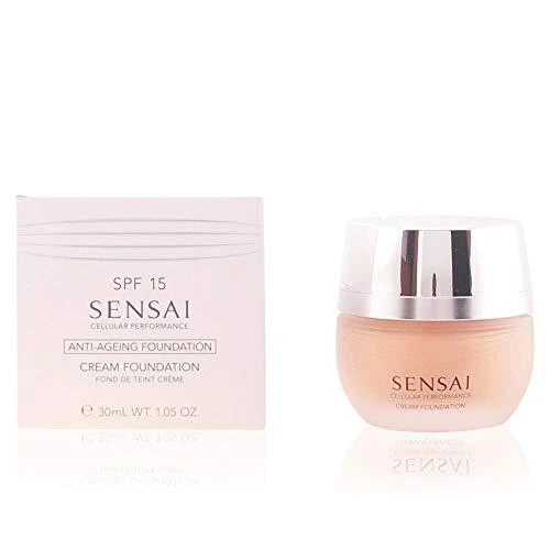 makiažo pagrindas Sensai Cellular Performance Kreminis Foundation CF23 Almond rusvai gelsvas 30ml