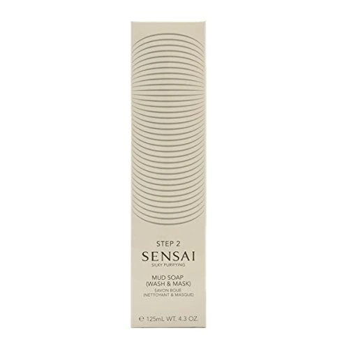 "Kanebo Sensai Silky Purifying Mud Soap Wash and Mask" muilas ir kaukė 125ml