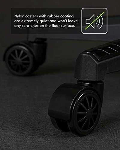 Žaidimų kėdė SENSE7 Sentinel, Juoda (medžiaginė)