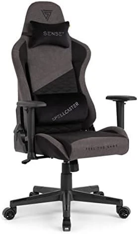 Žaidimų kėdė SENSE7 Spellcaster Senshi XL, Pilka (medžiaginė)