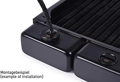 Alphacool Eiszapfen temperatūros jutiklis plokščias G1/4 chromas