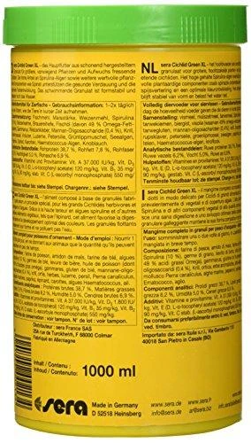 Sera CICHLID Žalias XL 1000ml