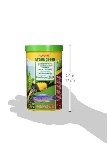 Ciklidų maistas SERA Granugreen Nature 1000 ml