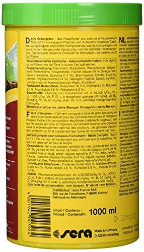 Ciklidų maistas SERA Granugreen Nature 1000 ml