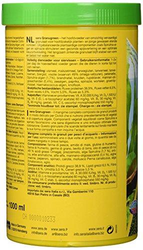 Ciklidų maistas SERA Granugreen Nature 1000 ml
