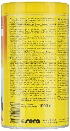 Sera Raffy p 1000ml pašaras vendens vėžliams