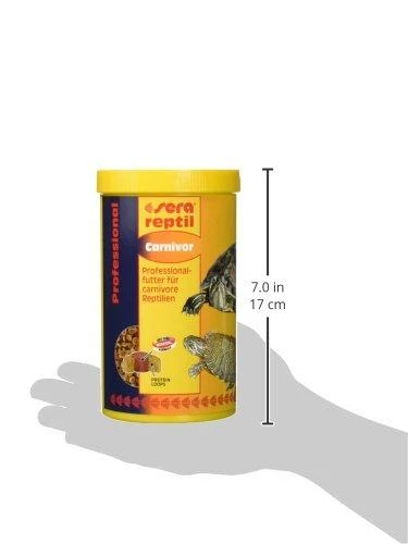sera Turtle Adult Carnivore Duo granulės 1.000 ml