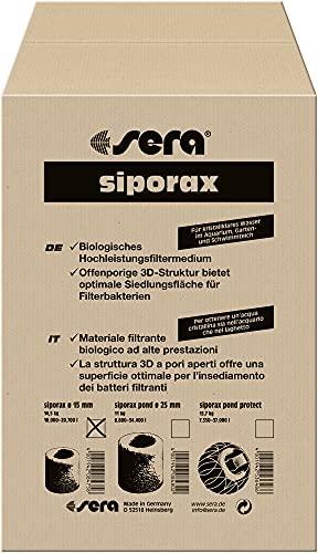 sera siporax Professional 15mm 50l (14,5kg) filtravimo medžiaga