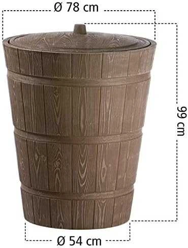 Prosperplast lietaus vandens talpykla Rustico 275L