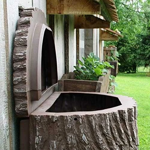 Prosperplast EVERGREEN LITE LIETAUS VANDENS TAKAS 300L UMBRA MEDIENA