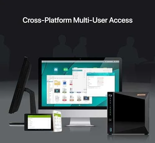 Serveris Asustor Asus Drivestor 4 Pro Gen2 | AS3304T V2 | Realtek | RTD1619B | Procesoriaus dažnis 1,7 GHz | 2 GB | DDR4 | Juodas