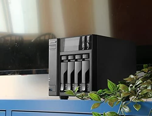 Serveris Asus | Bokštas NAS | AS6704T | Intel Celeron | N5105 | Procesoriaus dažnis 2 GHz | 4 GB | DDR4