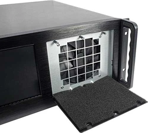 Inter-Tech InterTech 4U-4460 TFT stovas juodas